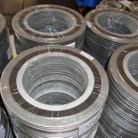 專業(yè)生產(chǎn)基本型金屬纏繞墊，帶內(nèi)外環(huán)金屬纏繞墊