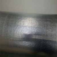 東鼎電梯井貼鋁箔針刺氈，井道防火隔音氈廠家