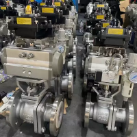 法蘭襯氟氣動球閥 Q641FS系列氣動球閥