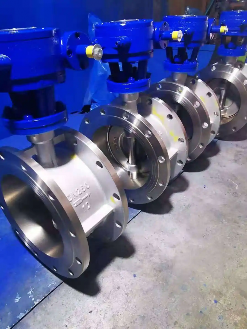 不銹鋼法蘭蝶閥14