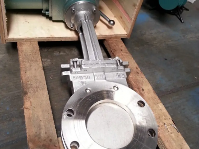 PZ73刀型閘閥 不銹鋼刀型閘閥